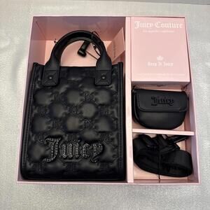 Juicy Couture Color Gothic Quilt Liquo Black Taking The Lead 3pc Gift Set